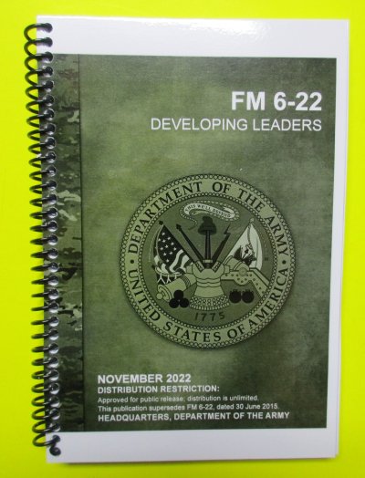 FM 6-22 Developing Leaders - 2022 - Mini size